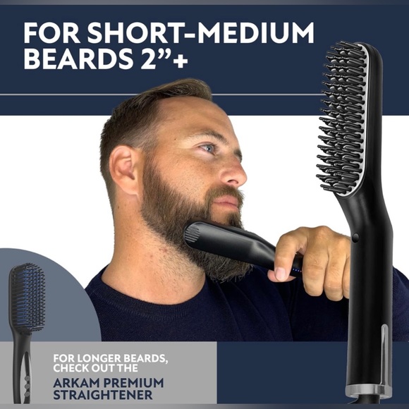 Arkam Mens Beard Straightener - Picture 2 of 5